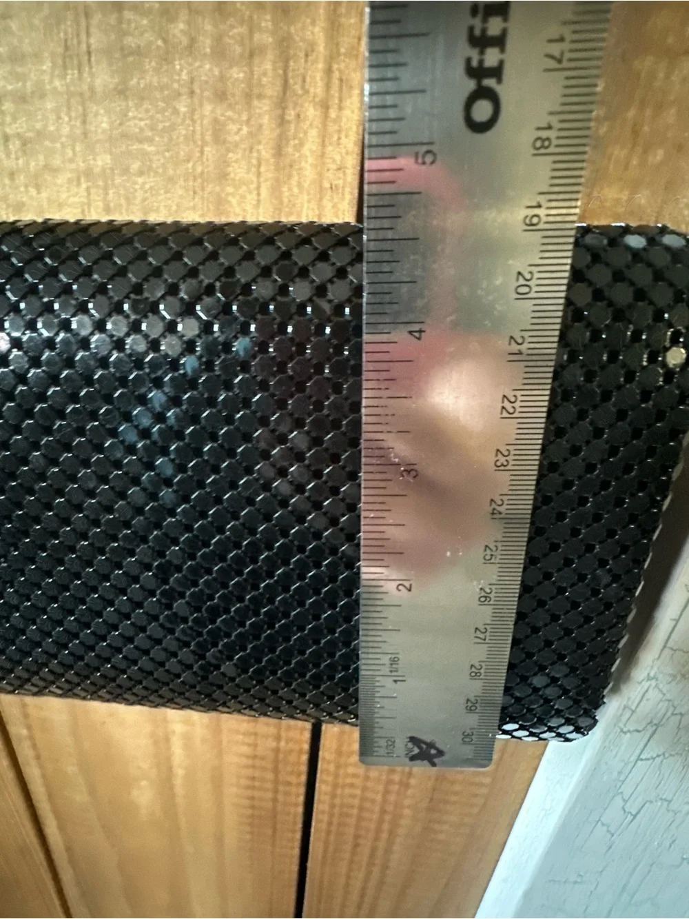 Black Chain Strap Evening Clutch